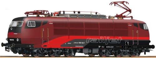 BR 103 E Lok IC DB ÖBB Railjet Österreich Intercity Rail Jet Bahngarfield Christian Kopie