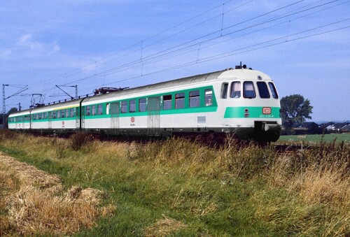 BR 430 ET 30 Eierkopf produktfarben DB Regio Express Bahngarfield Christian mint grün