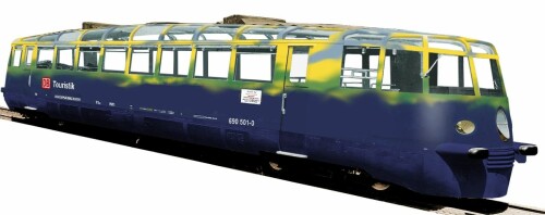 VT 90 gläserner Zug Bahngarfield Christian Produktfarben Epoche 5 DB Touristik