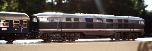 V 320 DH 4000 BR 232 blau stahlblau Liliput H0 (2)