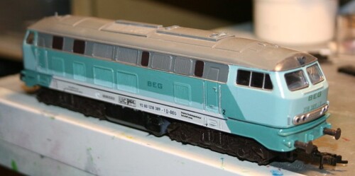 mint türkis BR 218 Regional Express Theisen Dirk Produkfarben DB Epoche 5 (6)