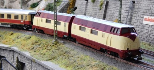 V 200 400 BR 220 Doppellolk TEE Trans Europ Express M Garratt