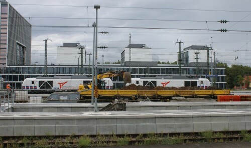BR 249 bm Bahndienste Vectron Dual Mode Karlsruhe Hbf Hauptbahnhof 20250905 (2)