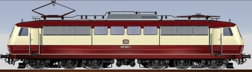 BR 151 BR 120 purpur rot Beige IC TEE Güterzuglokomotive AEG BBC Henschel Krupp E Lok Brumfda Felix 