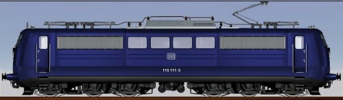 BR 151 Güterzuglokomotive stahlblau AEG BBC Henschel Krupp E Lok Brumfda Felix (3)