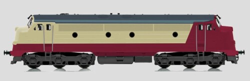 NOHAB Trans Europ Express IC Lok Intercity rot beige Bahngarfield Christian