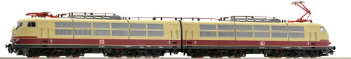BR 103 E 03 Doppellok Rheingold Trans Europ Express IC Lok Intercity rot beige Bahngarfield Christia