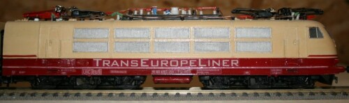 BR 103 rot beige Doppellok TEE Trans Europ Express Theisen Dirk (1)