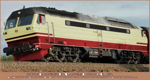 NSB Di. 4 rot beige BR 218 217 V300 DB