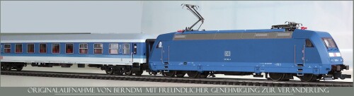 BR 101 BR 120 Aprillscherz Märklin fernblau Produktfarben Berndm