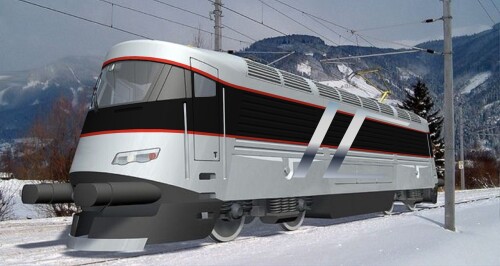 BR 102 ET 403 ŠKODA C 380 E109 Vorstudie Porsche Kopie