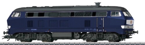 BR 218 V160 Märklin V 320 BR 232 001 Gesicht Produktfarben stahlblau