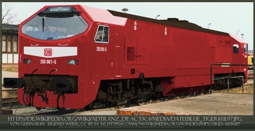 BR 250 Blue tiger ADtranz DE AC33C Prototyp Epoche 5 orientrot a (2)