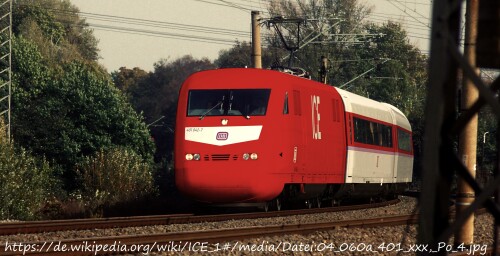 BR 401 ICE Intercity express Produktfarben Orientrot (2