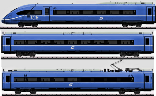 BR 403 406 407 408 a Eurofima ICE 3 Intercity Express DB AG (5)