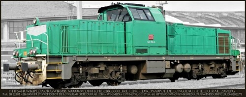 SNCF BB 60000 alemagne DB deutsche Bundesbahn Epoche 5 Kopie