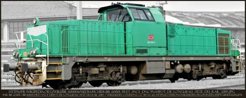 SNCF BB 60000 alemagne DB deutsche Bundesbahn Epoche 5