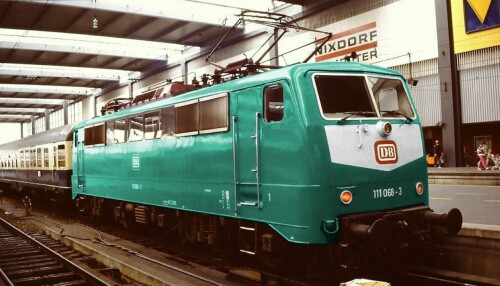 BR 111 Produktfarben türkis Regional Express Epoche 5 V DB Bahngarfield Christian