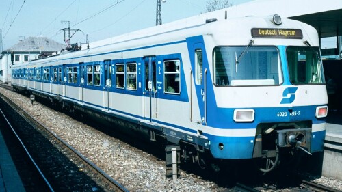 ET 420 blau S Bahn ÖBB 4020 Valousek Desgin Bahngarfield Christian