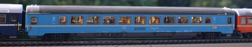 Eurofima DB Waggon blau Hellblau Großraumwagem Bpmz Kopie