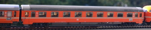 Eurofima DB Waggon orange Abteilwagen