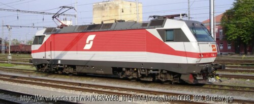 öbb 1014 bahngarfield Christian Valousek Design neu