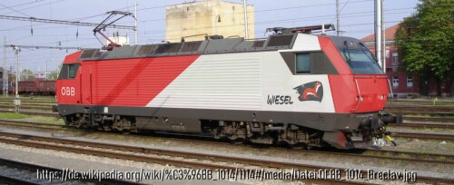 öbb 1014 bahngarfield Christian Wiesel