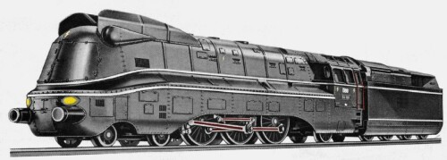 BR 03.10 ÖBB DRG schwarz Bahngarfield Christian a