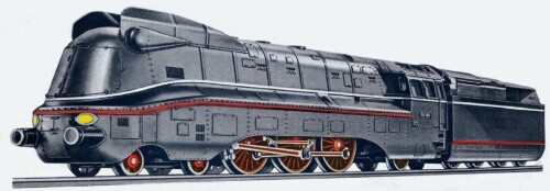 BR 03.10 ÖBB DRG schwarz Bahngarfield Christian