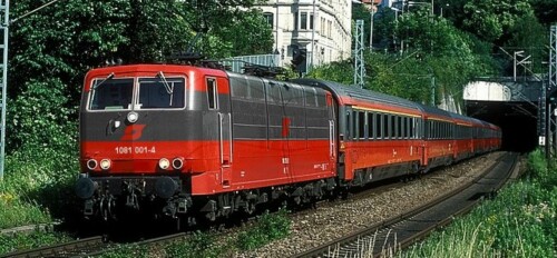 ÖBB 1081 BR 181 Eurofima rot schwarz 2 Bahngarfield Christian