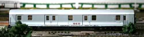 Postwaggon Gepäckwagen Produktfarben Märklin Epoche 5 gelb grau Dirk Theisen (2)