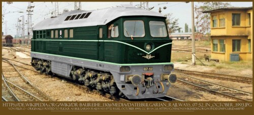 BR 232 DR 132 V 300 Reihe 07 BDŽ ÖBB (3)