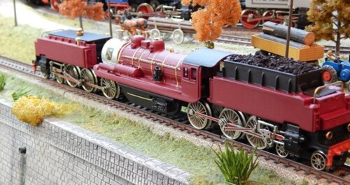 BR 38 038 BR 17 M Garratt 2 C C 2 rot (2)