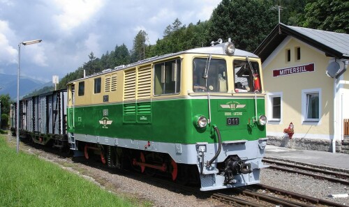 ÖBB 2095 Brohltalbahn Schmalspurbahn Diesellok Bahngarfield Christian
