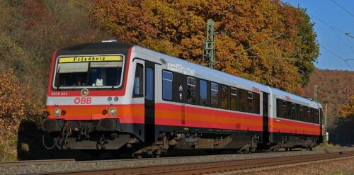 ÖBB 5028 BR 628 City Jet Design Bahngarfield Christian