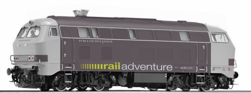 rail adventure BR 218 V 160 Fleischmann Roco Märklin H0 bahngarfield Christian