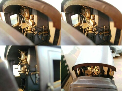 E 18 BR 118 Frontführerstand Dampflok Stromlinie Studie 1zu50 M Wells Salzbahner (6)