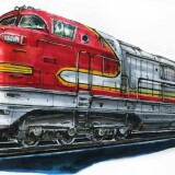 Santa_FE_Diselhydraulische_Lok_ML_8000_DD_Matthias_Theisen_Tegernseer