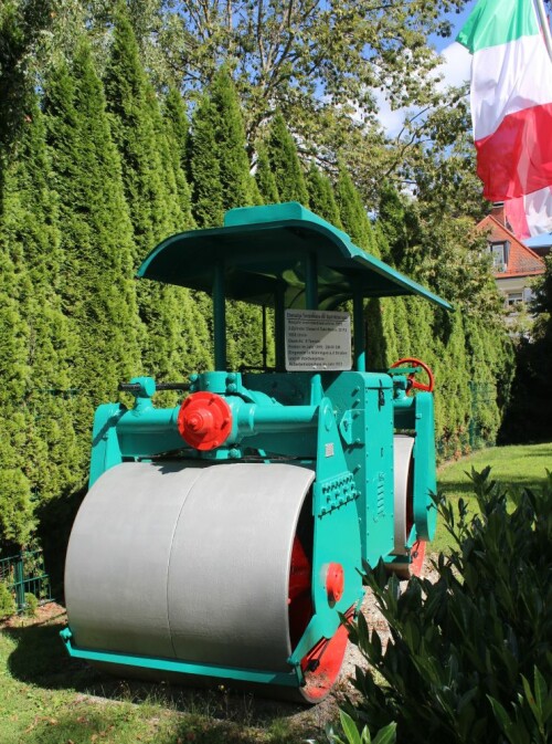 Walze Dampfwalze historisch Möhringen Stadt Rundgang 2025 09 (3)