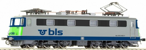 AE 6 6 BLS Bern Lötschberg Simplon grün blau grau bahngarfield Christian