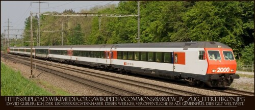 RE 4 4 IV Steuerwagen SBB Eurocity Intercity EC IC EW IV