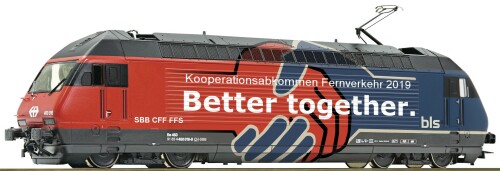 RE 460 SBB BLS Bern Lötschberg Simplon rot blau work together bahngarfield Christian Kopie