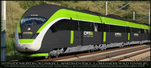 BR 403 406 407 408 a ÖBB CAT City Airport Train ICE 3 Intercity Express DB AG