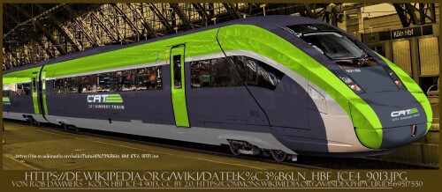 CAT ÖBB City Airport train BR 412 BR 812 ICE Intercity express Farbversuche Epoche 6