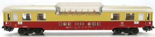 TEE Mediolanum Panoramawagen Domecar Rheingold Aussichtswagen Rheingold Trans Europ Express IC Lok I