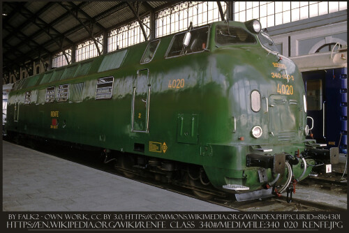 V 200 V 300 340 020 Renfe Class 4000 Krauss Maffei Spanien Espana (1)