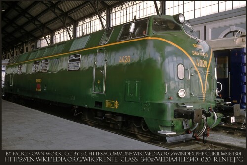 V 200 V 300 340 020 Renfe Class 4000 Krauss Maffei Spanien Espana (2)