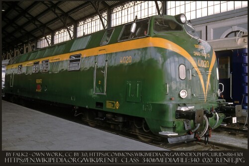 V 200 V 300 340 020 Renfe Class 4000 Krauss Maffei Spanien Espana (4)