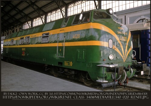 V 200 V 300 340 020 Renfe Class 4000 Krauss Maffei Spanien Espana (7)