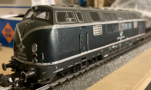 BR 221 V 200 grün Deutsche Bundespost cinclaint christian (1)